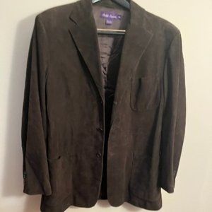 Ralph Lauren Blue Label Suede Sport Jacket
